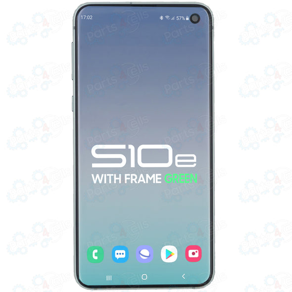 Samsung S10E LCD with Touch + Frame Prism Green