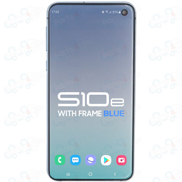 Samsung Galaxy S10E LCD with Touch + Frame Prism Blue SBI