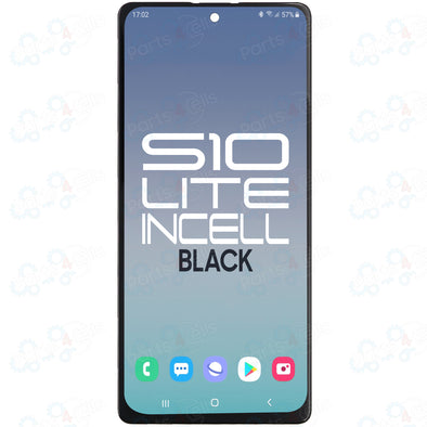 Samsung S10 Lite LCD with Touch Black