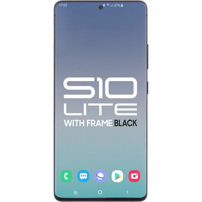 Samsung S10 Lite LCD with Touch + Frame Prism Black