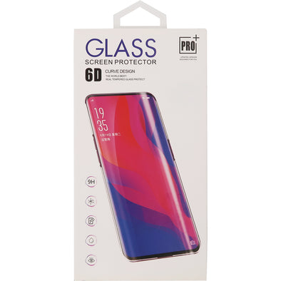 Samsung S21 Plus Full Cover 6D Tempered Glass Retail Packing