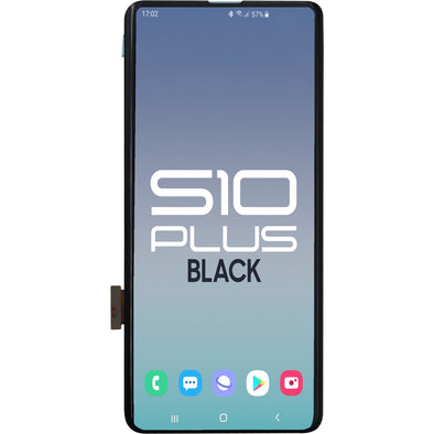 Samsung S10 Plus LCD with Touch Prism Black SBI