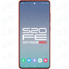 Samsung S20 FE LCD With Touch & Frame Cloud Red