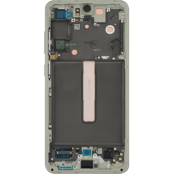 Samsung S21 FE 2021 LCD with Touch + Frame Olive SERVICE PACK