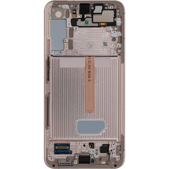Samsung S22 Plus 5G LCD with Touch + Frame Pink Gold SERVICE PACK