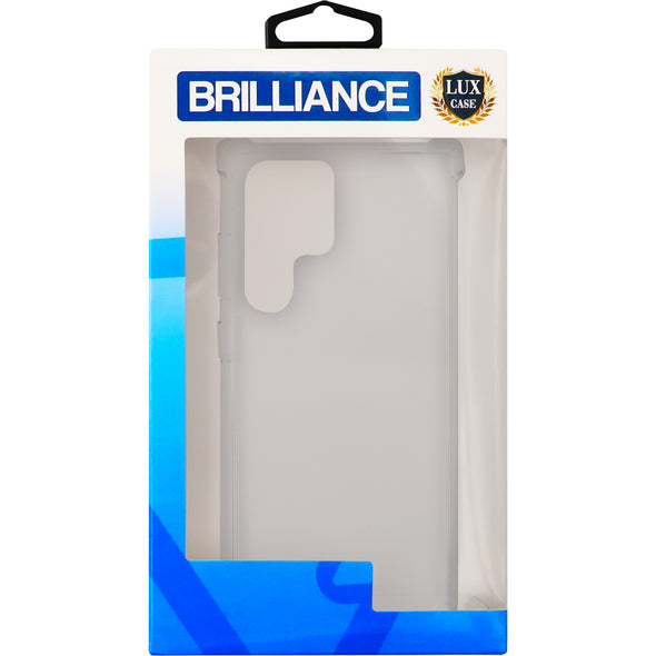 Brilliance LUX Samsung S22 Ultra 1.55 mm TPU Case + Acrylic Transprent
