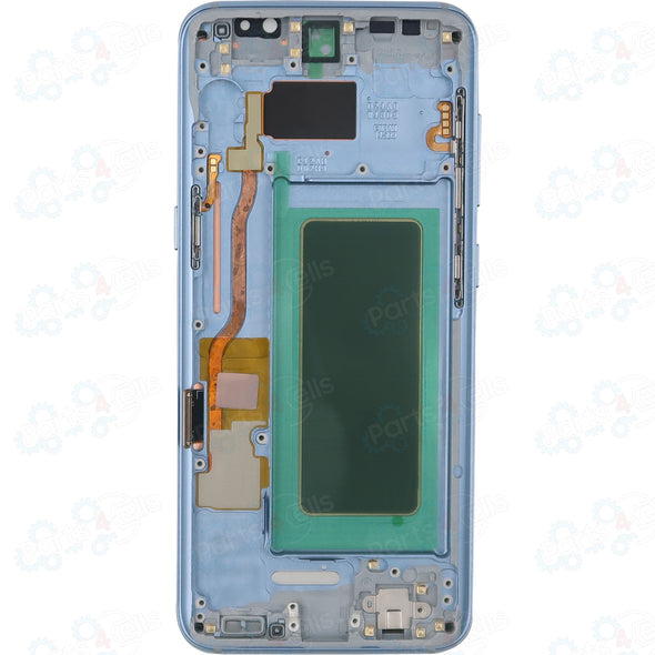 Samsung S8 LCD With Touch + Frame Coral Blue