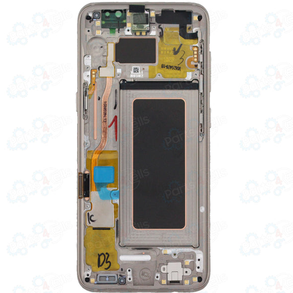 Samsung S8 LCD With Touch + Frame Gold SBI