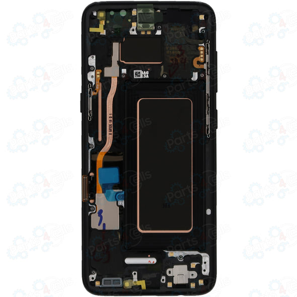 Samsung S8 LCD With Touch + Frame Black