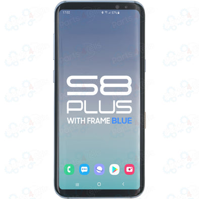 Samsung S8 Plus LCD with Touch+ Frame Coral Blue