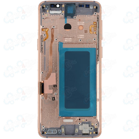 Samsung S9 LCD with Touch + Frame Gold