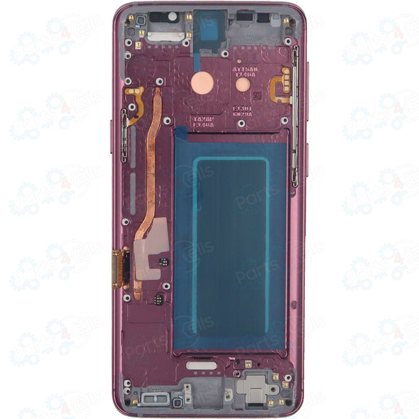 Samsung S9 LCD With Touch + Frame Purple