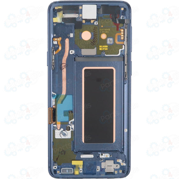 Samsung S9 LCD With Touch + Frame Blue SBI
