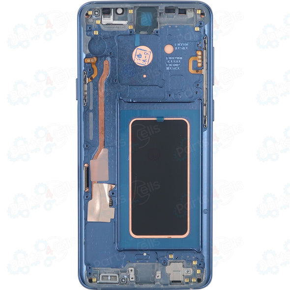 Samsung S9 Plus LCD with Touch + Frame Coral Blue SBI
