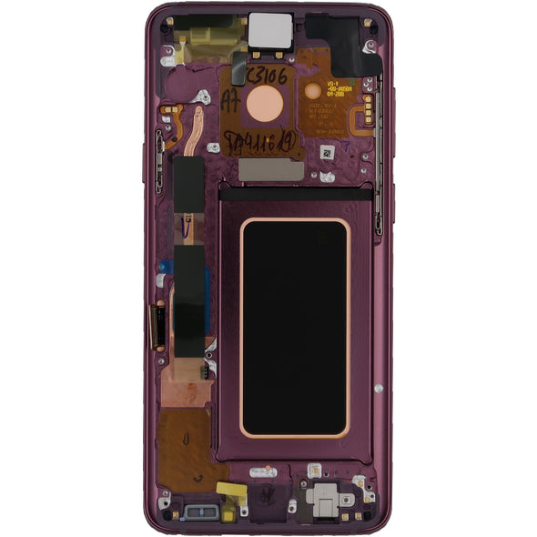 Samsung S9 Plus LCD with Touch + Frame Purple B Grade (OEM PULL)