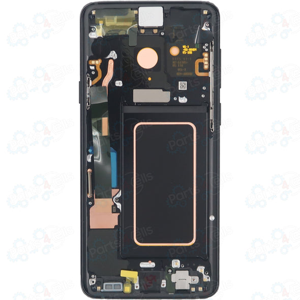 Samsung S9 Plus LCD with Touch + Frame Black SERVICE PACK