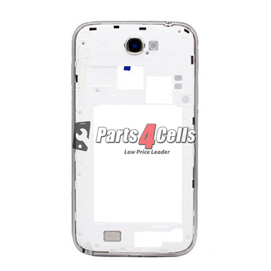 Samsung Galaxy Note 2 Back Frame White N7000, N7105-Parts4Cells
