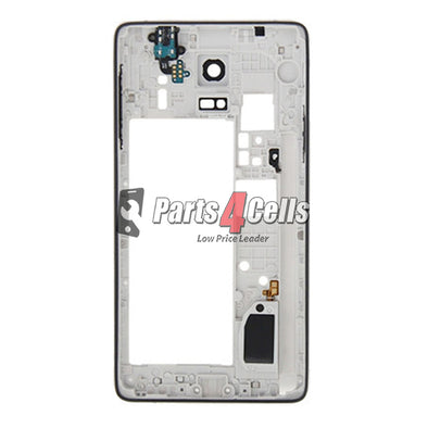 Samsung Note 4 Middle Frame GSM White-Parts4sells