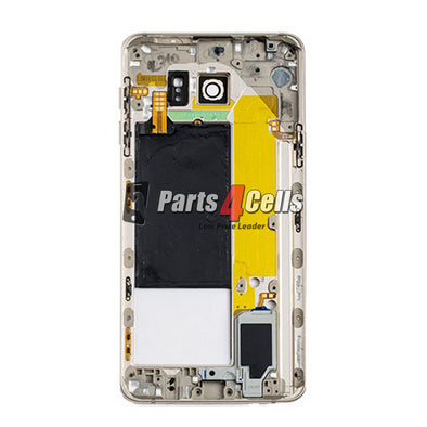 Samsung Note 5 Middle Frame Gold-Parts4cells 