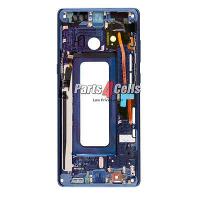 Samsung Note 8 Middle Frame Blue-Parts4Cells