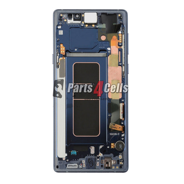 Samsung Note 9 LCD With Touch + Frame Coral Blue SBI