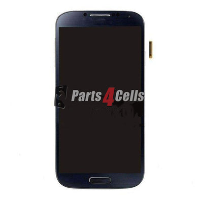 Samsung S4 LCD With Touch + Frame Blue AT&T / T-Mobile-Parts4sells