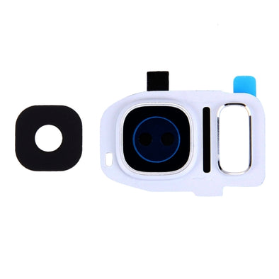 Samsung S7 Edge Back Camera Lens White - Camera Lens with Bezel