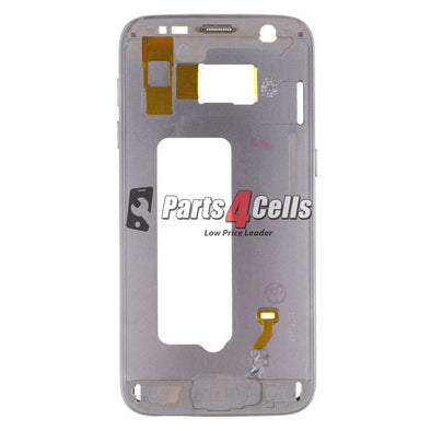 Samsung S7 Edge Middle Frame Gold - Frame Replacement