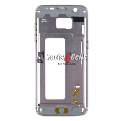 Samsung S7 Edge Middle Frame Grey - Frame Replacement