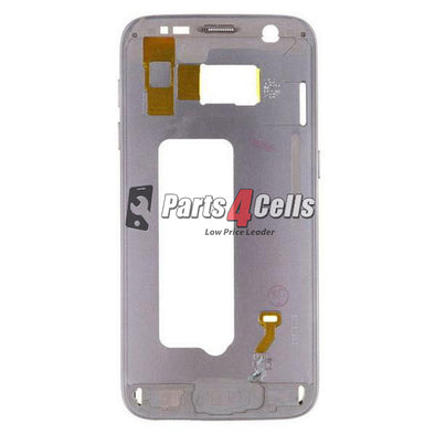 Samsung S7 Phone Middle Frame Gold-Parts4Cells