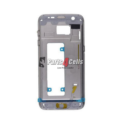 Samsung S7 Middle Frame Silver-Parts4Cells