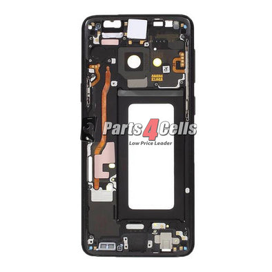 Galaxy S9 Middle Frame Black - Middle Frame Replacement Parts