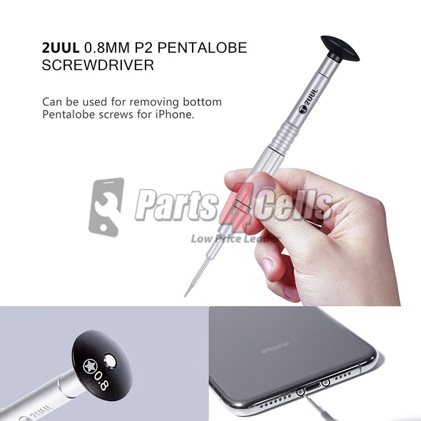 2UUL Everyday Screwdriver for Phone Repair - 0.8mm P2 Pentalobe