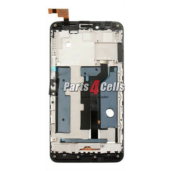 ZTE Z981 Zmax Pro LCD With Touch Black Frame-Parts4Cells
