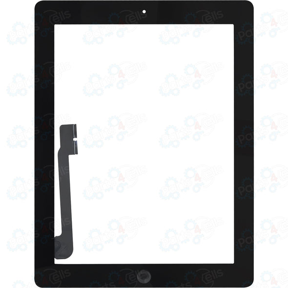 Brilliance Pro iPad 4 Digitizer + Home Button Black