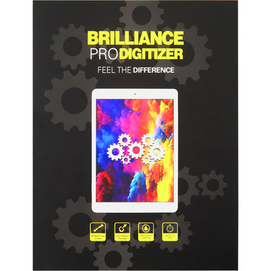Brilliance Pro iPad 7 10.2" / iPad 8 10.2" Digitizer + Home Button Black