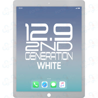 iPad Pro 12.9" 2nd Generation Best Quality LCD With Touch + Daughter Board Pre Installed White