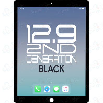 iPad Pro 12.9" 2nd Generation Best Quality LCD With Touch  + Daughter Board Pre Installed Black