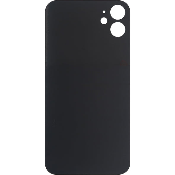 iPhone 11 Back Glass without Camera Lens Black (NO LOGO)