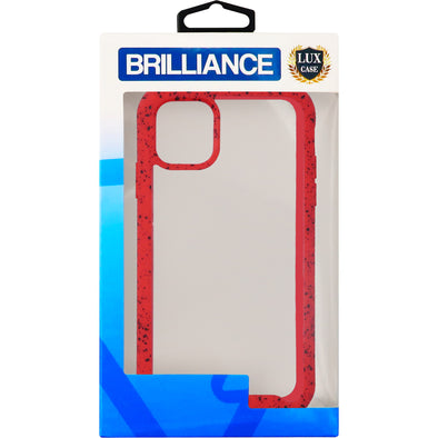 Brilliance LUX iPhone 11 Full Body Slim Armor Case Red