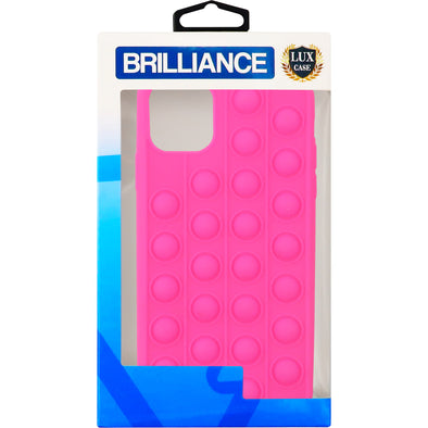 Brilliance LUX iPhone 11 PRO MAX Decompression Solid Case Pink