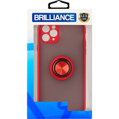 Brilliance LUX iPhone 11 PRO MAX Eagle Eye Skin Feeling Case Red