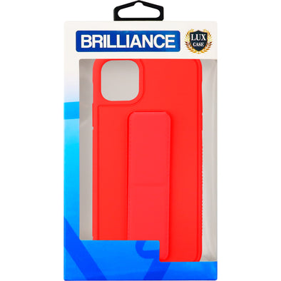 Brilliance LUX iPhone 12 PRO Universal Stand Phone Case Red