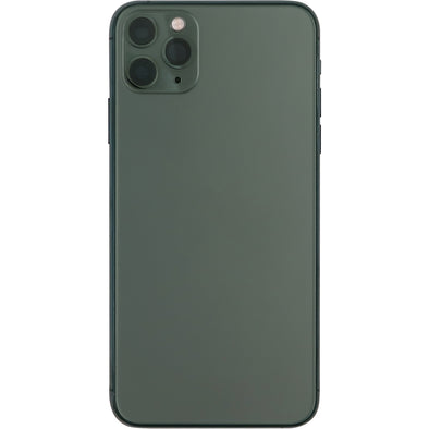 iPhone 11 Pro Max Back Housing w/ Small Parts Green (No Logo)