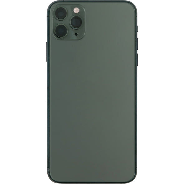 iPhone 11 Pro Max Back Housing w/ Small Parts Green (No Logo)
