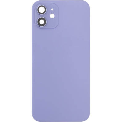 iPhone 12 Back Glass Door w/ Camera Lens Purple (No Logo)