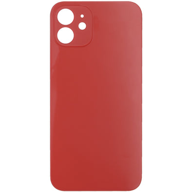 iPhone 12 Back Glass Without Lens Red