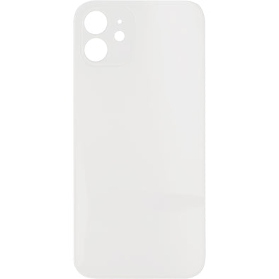 iPhone 12 Back Glass Without Lens White