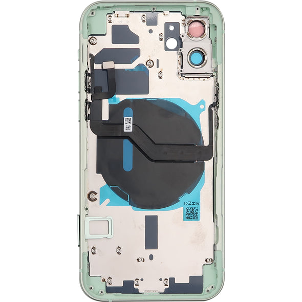 iPhone 12 Back Housing w/ Small Parts Green (No Logo)