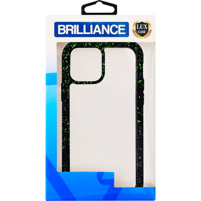Brilliance LUX iPhone 12 PRO MAX Full Body Slim Armor Case Black